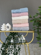50x90 MYSOFT LAMİNA 6'LI HAVLU